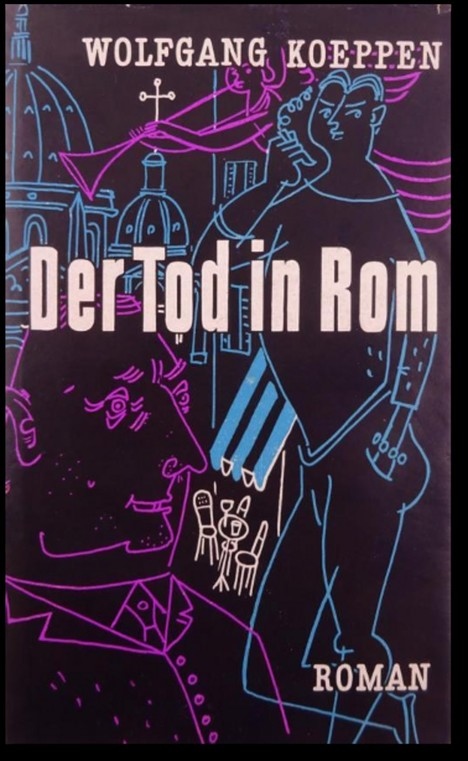 Cover der Erstausgabe von „Der Tod in Rom“ (Scherz & Goverts Verlag) 